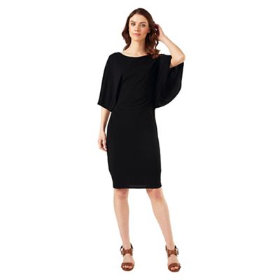 Phase Eight Black Caley Cape Dress